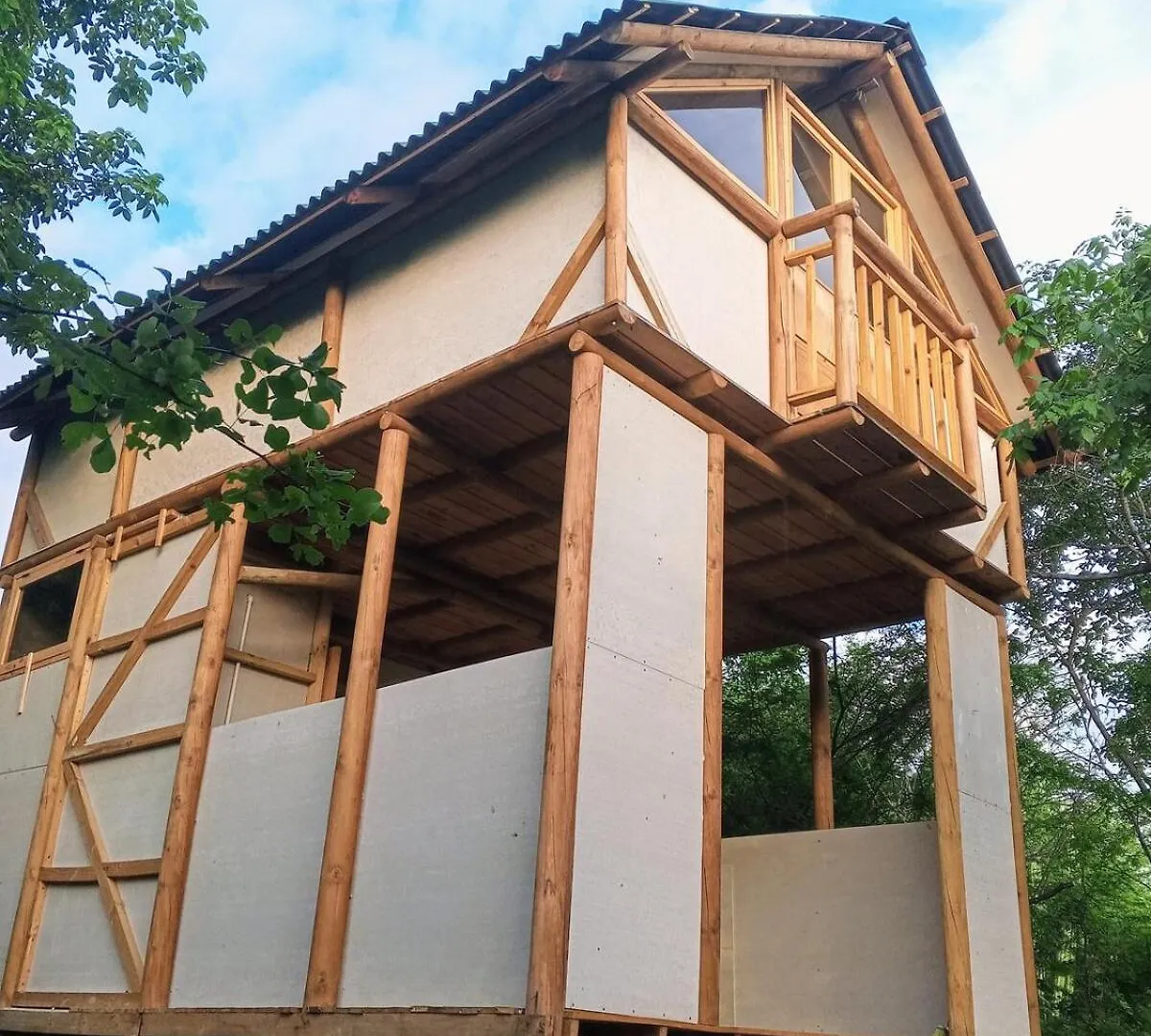Chalet Cabanita En El Bosque Seco Tropical -Microrreserva El Guamacho Santa Marta  Colombia